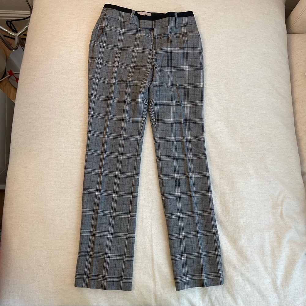 Banana Republic women’s Plaid STRAIGHT PANT 00P